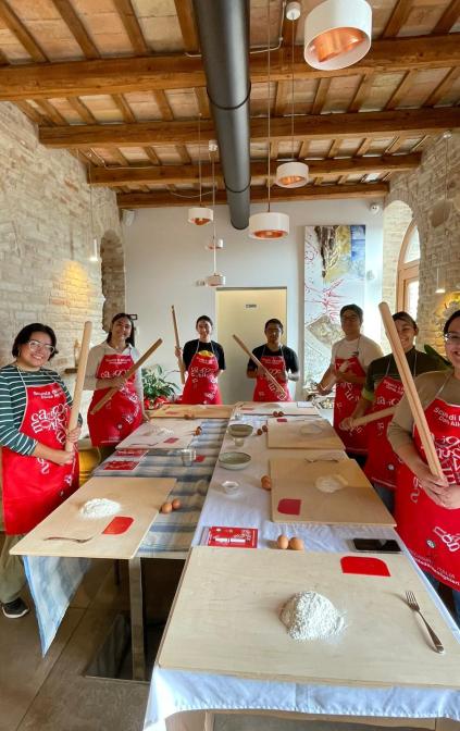 Mettiamo le mani in pasta! Il corso di gastronomia