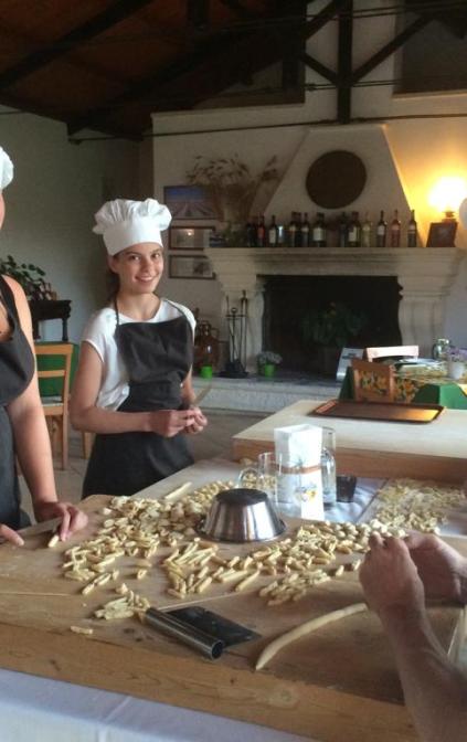 Cooking class in a Masseria