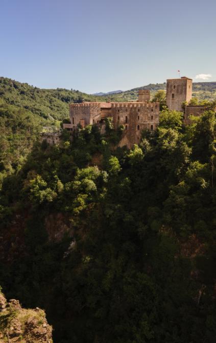 Visit to Gropparello Castle with lunch at the Tavern