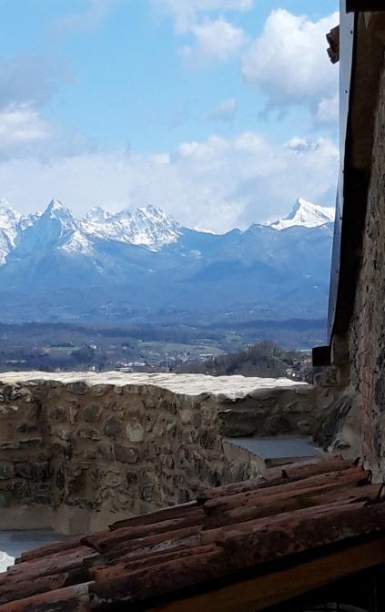 Vista sulle Alpi Apuane