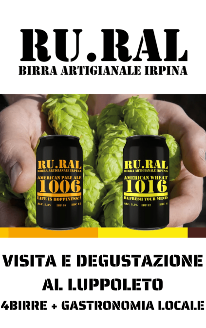 Visita e degustazione al luppoleto RU.RAL 