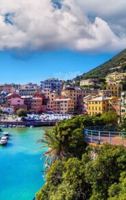 Passeggiata Genova Nervi con A door to Italy scuola di Italiano per stranieri