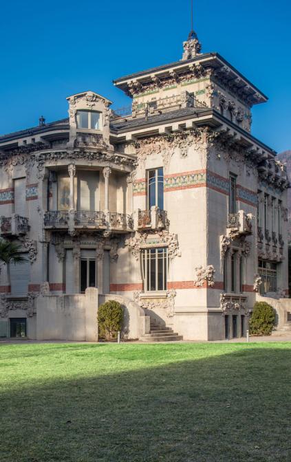 Villa Bernasconi vista dal giardino