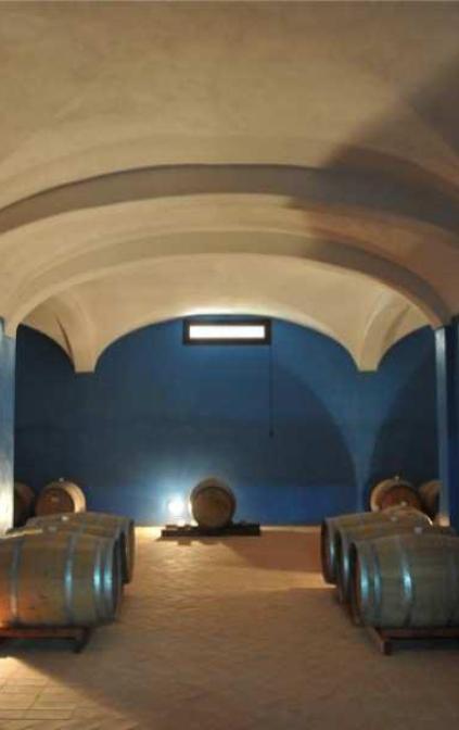 Cantina Rampingallo sala dello scirocco bottaia