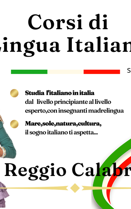 Cosa aspetti a contattarci siamo a tua disposizione per aiutarti ad  organizzare il tuo viaggio studio,oltre al Corso d'italiano ti offriamo tutti i servizi necessari per il tuo soggiorno a Reggio Calabria