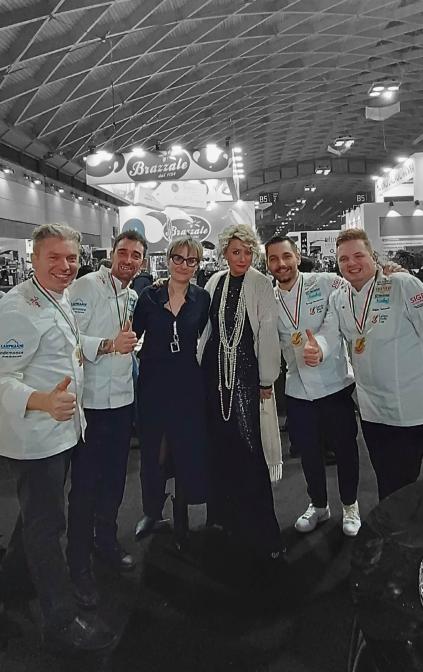 Sigep 2024 con la squadra italiana campione del modo gelateria e pasticceria