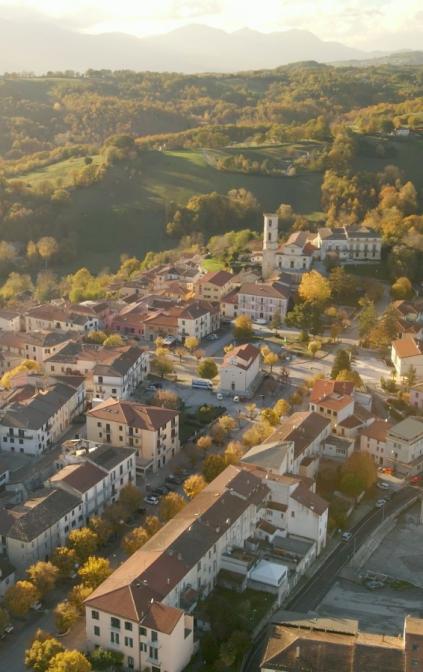Panorama dall'alto di Vinchiaturo